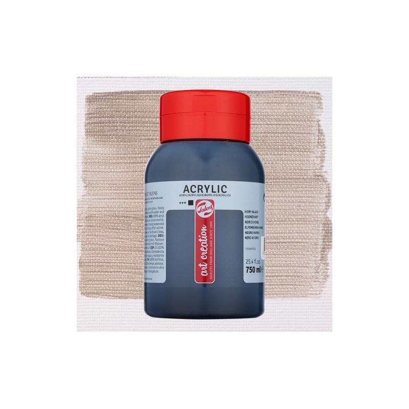 Material Bellas Artes – Pintura - Acrílico Art Creation n. 800 Plata (750 ml.) | totenart.com