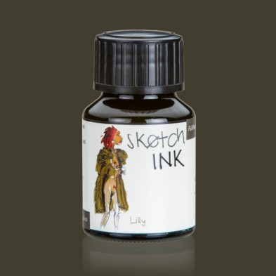 Material Bellas Artes – Pintura - Sketch Ink Tinta Pigmentada Rohrer and Klingner Lilly (Marrón) 50 ml | totenart.com