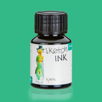 Material Bellas Artes – Pintura - Sketch Ink Tinta Pigmentada Rohrer and Klingner Klara (Verde Claro) 50 ml | totenart.com