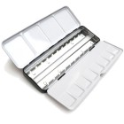 Material Bellas Artes - Pintura - Caja acuarelas vacía metal 24 1/2 godets WN | totenart.com