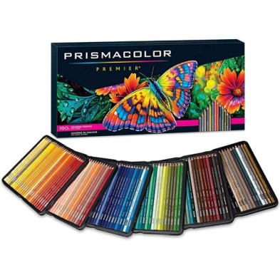 Material Bellas Artes – pintura-y-dibujo - Prismacolor Premier caja metal 150 lápices de colores | totenart.com