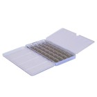 Material Bellas Artes - Pintura - Caja acuarela de metal para 35 godets, VACÍA, Celeste, White Nights | totenart.com