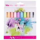 Material Bellas Artes - Pintura - Estuche Acuarela ROTULADOR Ecoline Brush Pen 10 ud SET PASTEL | totenart.com