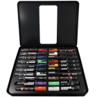 Material Bellas Artes - Pintura - Estuche de metal Dirty Harry 20 rotuladores Posca | totenart.com