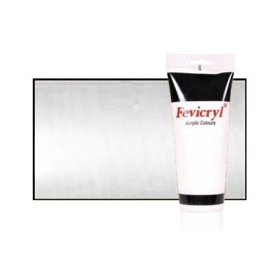 Material Bellas Artes - Pintura - Acrílico Fevicryl color plata (200 ml) | totenart.com