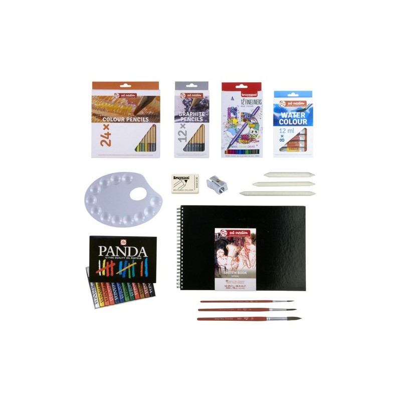 Material Bellas Artes - Pintura - Maxi Creative Art Set 158 piezas, Art Creation ** | totenart.com