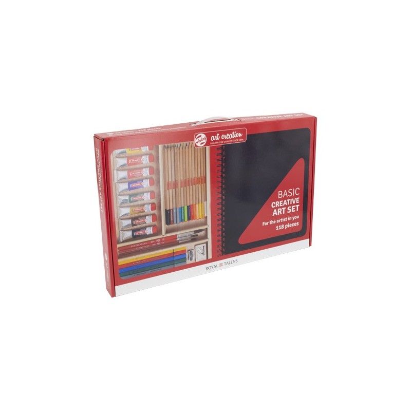 Material Bellas Artes - Pintura - Basic Creative Art Set 118 piezas, Art Creation | totenart.com