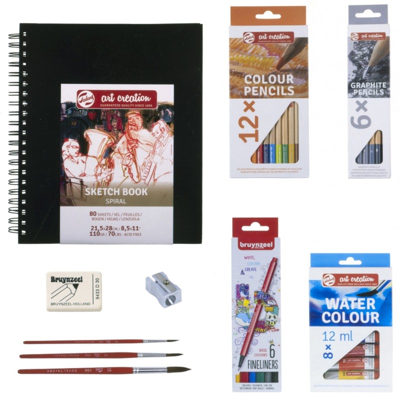 Material Bellas Artes - Pintura - Basic Creative Art Set 118 piezas, Art Creation | totenart.com