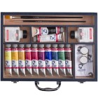 Material Bellas Artes - Pintura - Caja de madera con 10 colores acrílicos Van Gogh (40 ml) | totenart.com