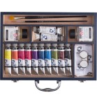 Material Bellas Artes - Pintura - Caja de madera con 10 colores acrílicos Van Gogh (40 ml) | totenart.com