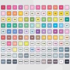 Material Bellas Artes - Pintura - Estuche 122 piezas: 120 rotuladores doble punta al alcohol + bloc + estuche | totenart.com