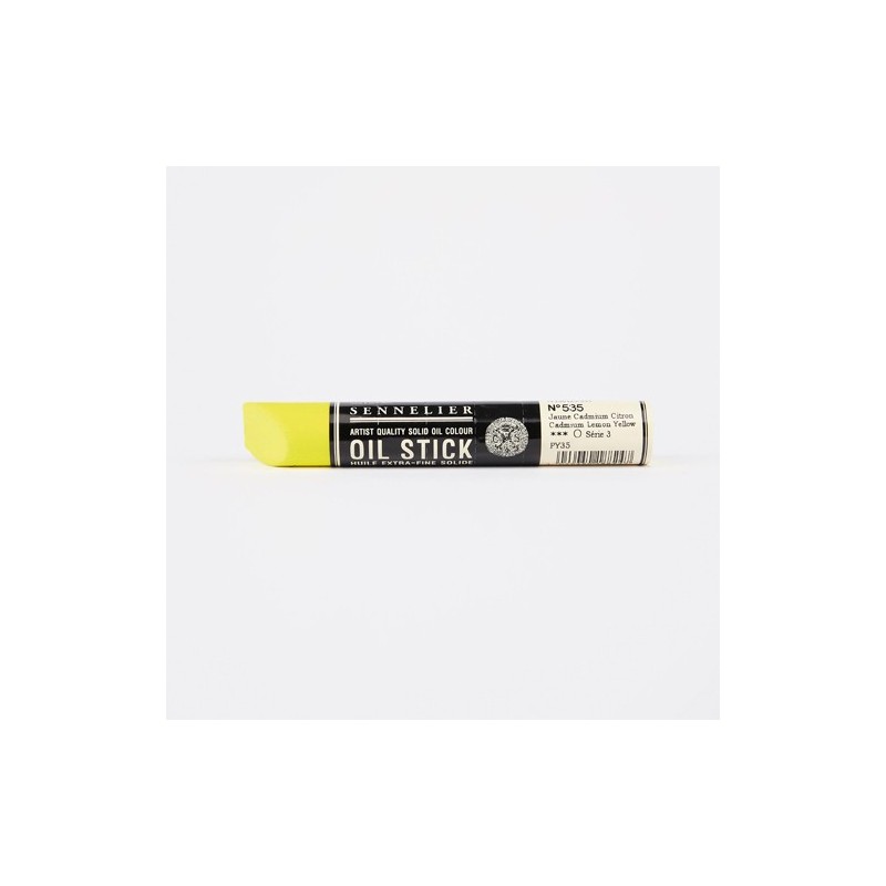 Material Bellas Artes - Pintura - Óleo en barra Sennelier 38 ml. Amarillo cadmio limón S3 | totenart.com