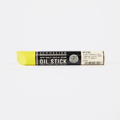 Material Bellas Artes - Pintura - Óleo en barra Sennelier 38 ml. Amarillo cadmio limón S3 | totenart.com