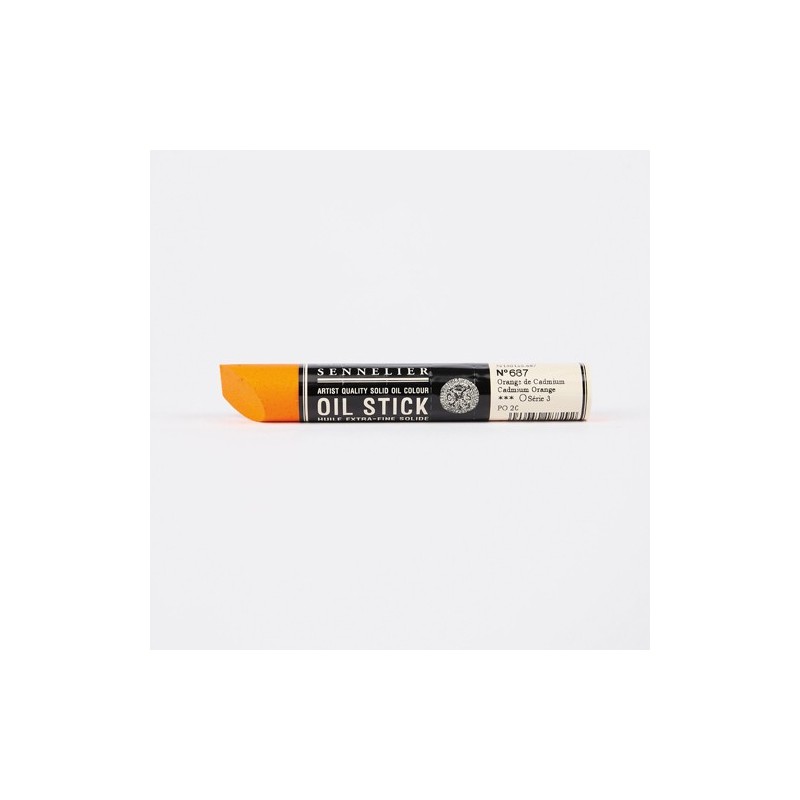 Material Bellas Artes - Pintura - Óleo en barra Sennelier 38 ml. Naranja cadmio S3 | totenart.com