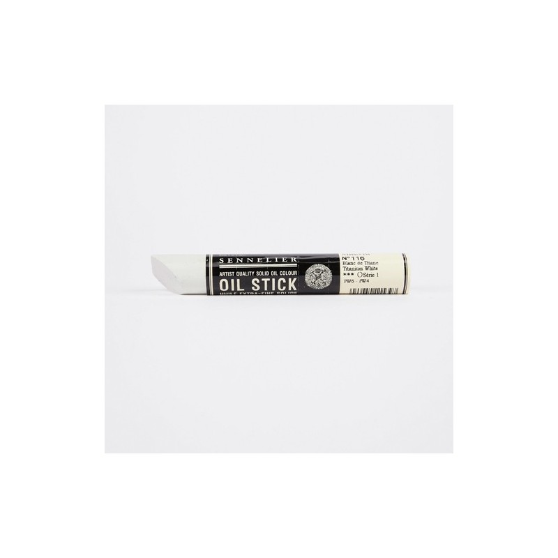 Material Bellas Artes - Pintura - Óleo en barra Sennelier 38 ml. Blanco de titanio S1 | totenart.com