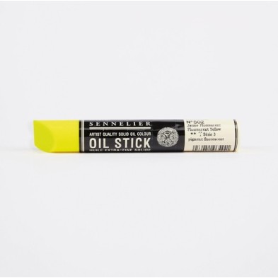 Material Bellas Artes – Pintura - Óleo en barra Sennelier 38 ml. Amarillo Fluorescente S3 | totenart.com