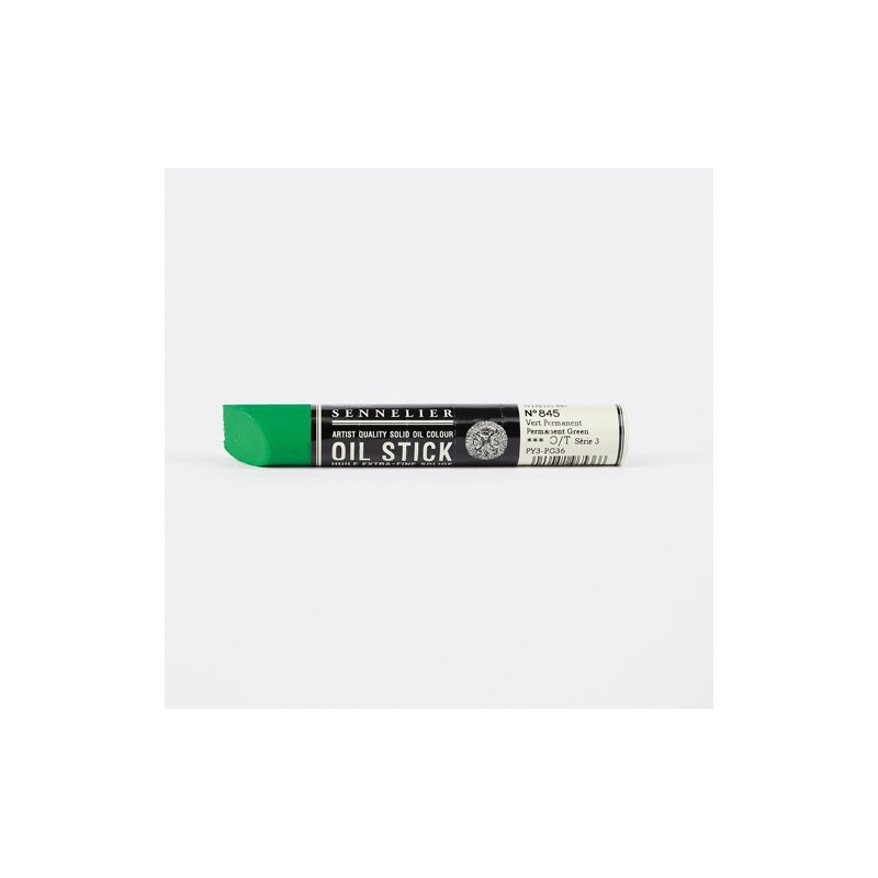 Material Bellas Artes – Pintura - Óleo en barra Sennelier 38 ml. Verde permanente S3 | totenart.com