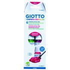 Material Bellas Artes – pintura-y-dibujo - Giotto Tempera 6 botes 25ml + Pincel | totenart.com