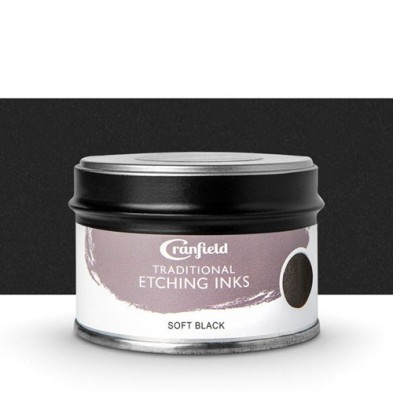 Material Bellas Artes – Grabado - Tinta Cranfield para grabado tradicional Negro Suave, 1 Kg | totenart.com