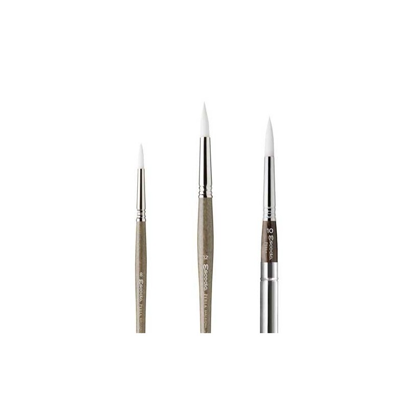 Material Bellas Artes - Pintura - Set de artista Joseph Zbukvic, 3 pinceles para acuarela Escoda | totenart.com