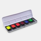 Material Bellas Artes - Pintura - Caja de acuarelas Finetec Premium 6 colores neón ** | totenart.com