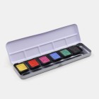 Material Bellas Artes - Pintura - Caja de acuarelas Finetec Premium 6 colores perlescentes \"Hight Chroma\" ** | totenart.com