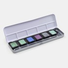 Material Bellas Artes - Pintura - Caja de acuarelas Finetec Classic 6 colores perlescentes \"Cool\" ** | totenart.com