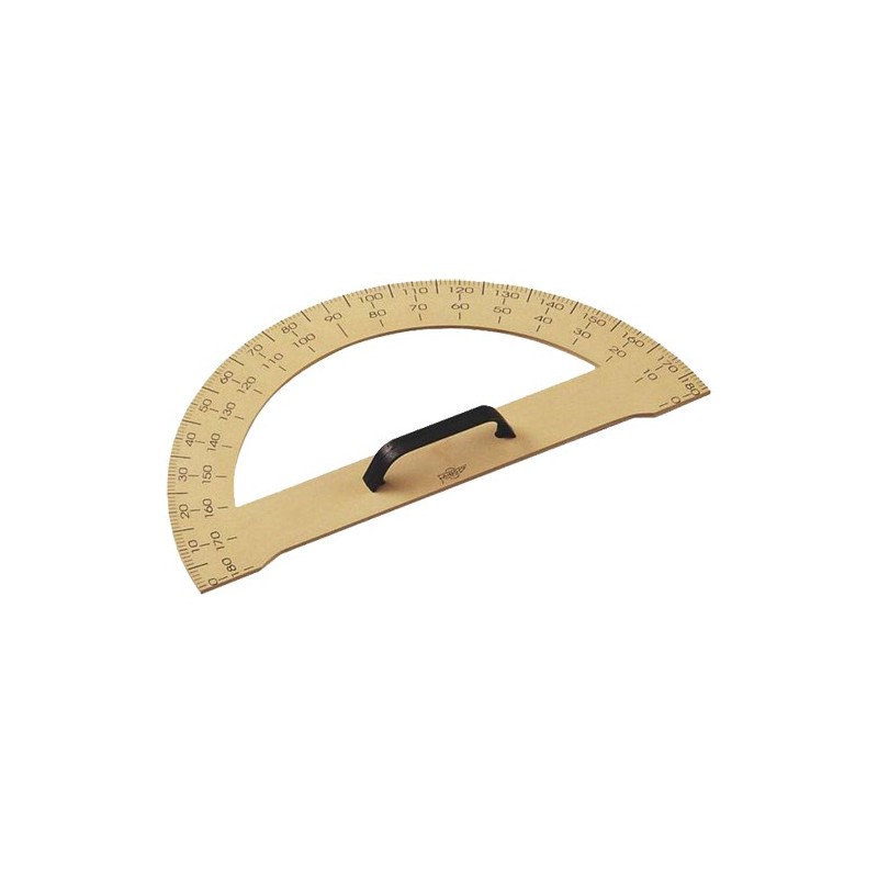 Material Bellas Artes - Dibujo - Semicírculo para pizarra de plástico 34 cm, Faibo | totenart.com