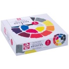 Caja Gouache extrafino Talens 5 Tarros de 50ml + guia de mezclas