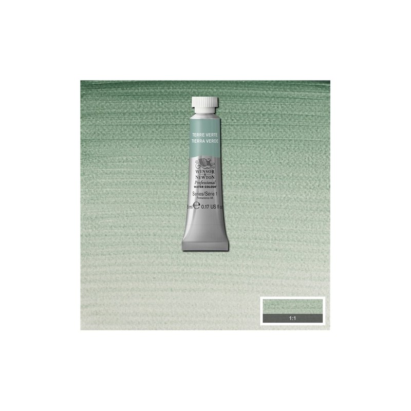 Material Bellas Artes - Pintura - Acuarela Artist Winsor & Newton color tierra verde (5 ml) | totenart.com