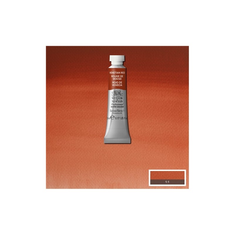 Material Bellas Artes - Pintura - Acuarela Artist Winsor & Newton color rojo de Venecia (5 ml) | totenart.com