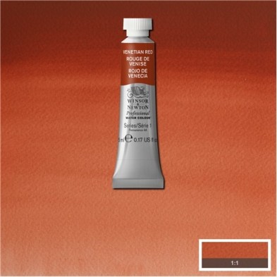 Material Bellas Artes - Pintura - Acuarela Artist Winsor & Newton color rojo de Venecia (5 ml) | totenart.com