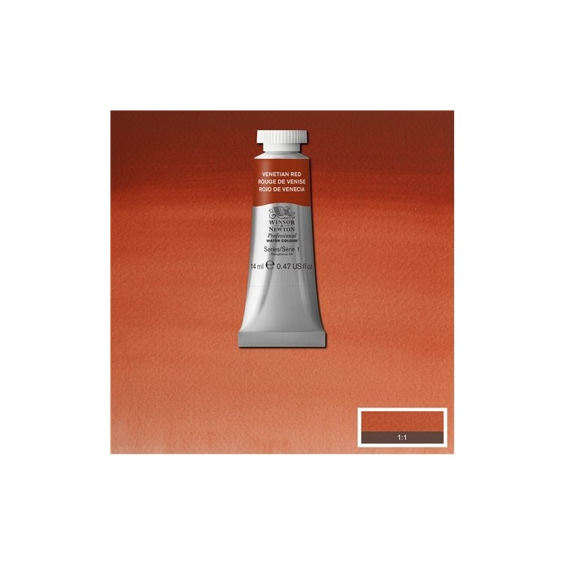 Material Bellas Artes - Pintura - Acuarela Profesional Winsor & Newton color rojo de Venecia 678 (14 ml) S1 | totenart.com
