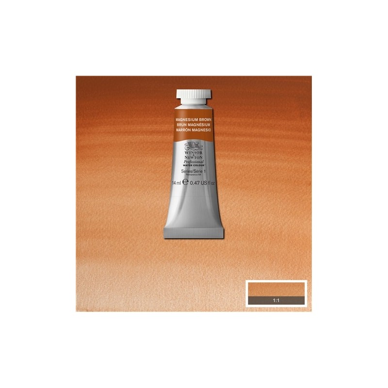 Material Bellas Artes - Pintura - Acuarela Profesional Winsor & Newton color marrón magnesio 381 (14 ml) S1 | totenart.com