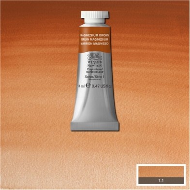 Material Bellas Artes - Pintura - Acuarela Profesional Winsor & Newton color marrón magnesio 381 (14 ml) S1 | totenart.com