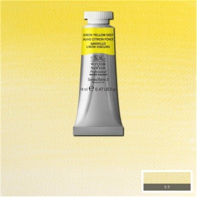 Material Bellas Artes - Pintura - Acuarela Profesional Winsor & Newton color amarillo limón oscuro 348 (14 ml) S2 | totenart.com