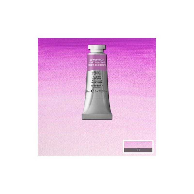 Material Bellas Artes - Pintura - Acuarela Profesional Winsor & Newton color violeta de cobalto 192 (14 ml) S4 | totenart.com