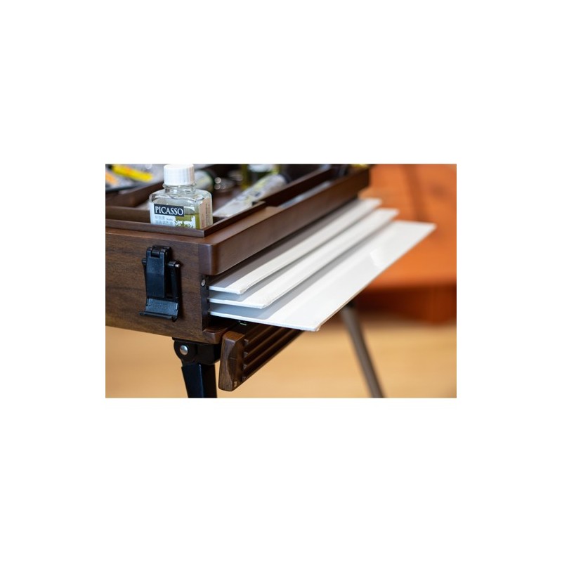 Material Bellas Artes - Pintura - Caballete de campo Maletín Deluxe Phoenix Nuez | totenart.com