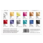 Material Bellas Artes - Pintura - Caja acuarelas de metal Phoenix, 12 1/2 godets, colores metálicos | totenart.com