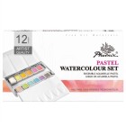 Material Bellas Artes - Pintura - Caja acuarelas de metal Phoenix, 12 1/2 godets, colores pastel | totenart.com