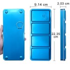 Material Bellas Artes - Pintura - Caja acuarelas de metal Phoenix, 48 1/2 godets | totenart.com