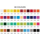 Material Bellas Artes - Pintura - Caja acuarelas de metal Phoenix, 48 1/2 godets | totenart.com