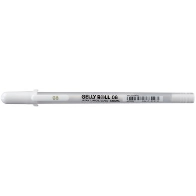 Material Bellas Artes - Pintura - Rotulador blanco opaco Gelly Roll Sakura | totenart.com