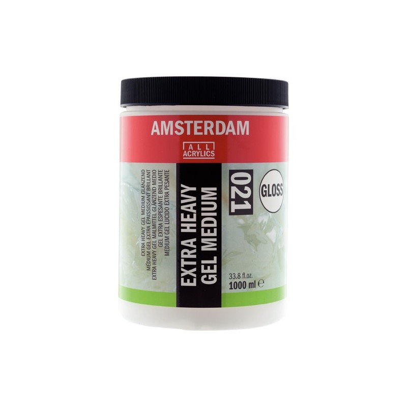 Material Bellas Artes - Pintura - Gel Medium Extra Espeso Brillante 021, Amsterdam 1 L | totenart.com