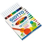 Material Bellas Artes - Pintura - Giotto Turbo Color 12 rotuladores | totenart.com