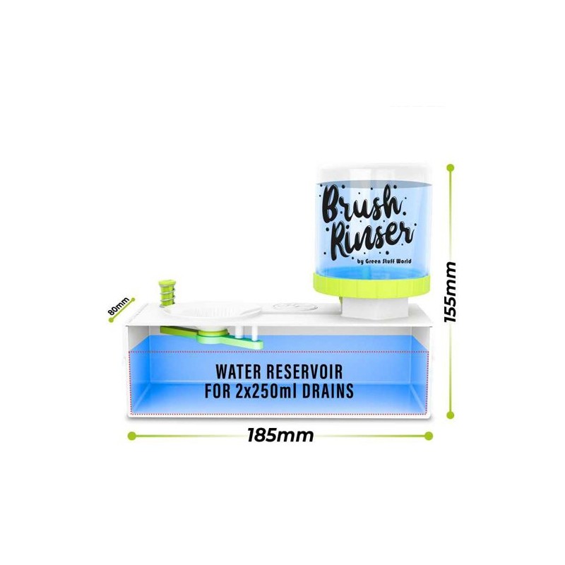 Material Bellas Artes - Pintura - Limpia pinceles dispensador de agua, Green Stuff World | totenart.com