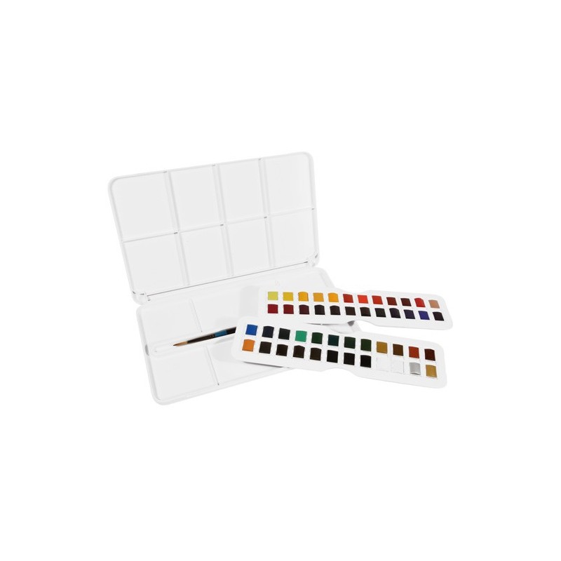 Material Bellas Artes - Pintura - Set de regalo acrílico Van Gogh: maleta, caballete y lienzo | totenart.com
