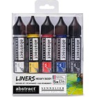 Material Bellas Artes - Pintura - Set Liners Heavy Body Abstract, 5 colores primarios, 27 ml Sennelier | totenart.com
