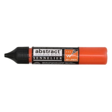 Material Bellas Artes – Pintura - Liner Abstract 615 rojo cadmio naranja tono 27 ml, Sennelier | totenart.com