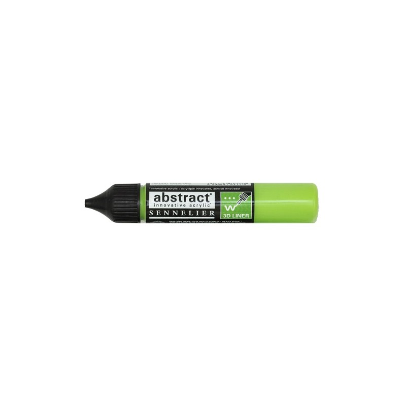 Material Bellas Artes – Pintura - Liner Abstract 871 verde amarillo claro 27 ml, Sennelier | totenart.com